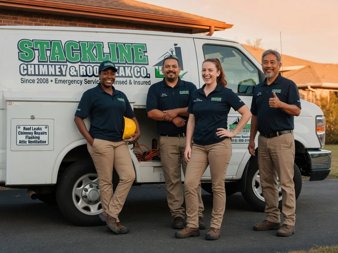 Chimney flashing repair company in Oakridge, OR